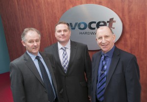 Sales expansion - Mark Peach, Jamie Wilson and Graham Spalding of Avocet Hardware